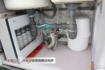 净水器安装完成图